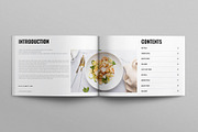 Cookbook Recipe Book Landscape, a Brochure Template by E-Type (Thumbnail 2 of 7)