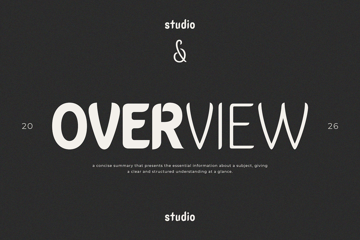 Ughtie – Elegant Sans Family Font, a Sans Serif Font by Krismagraph (Photo 12 of 12)