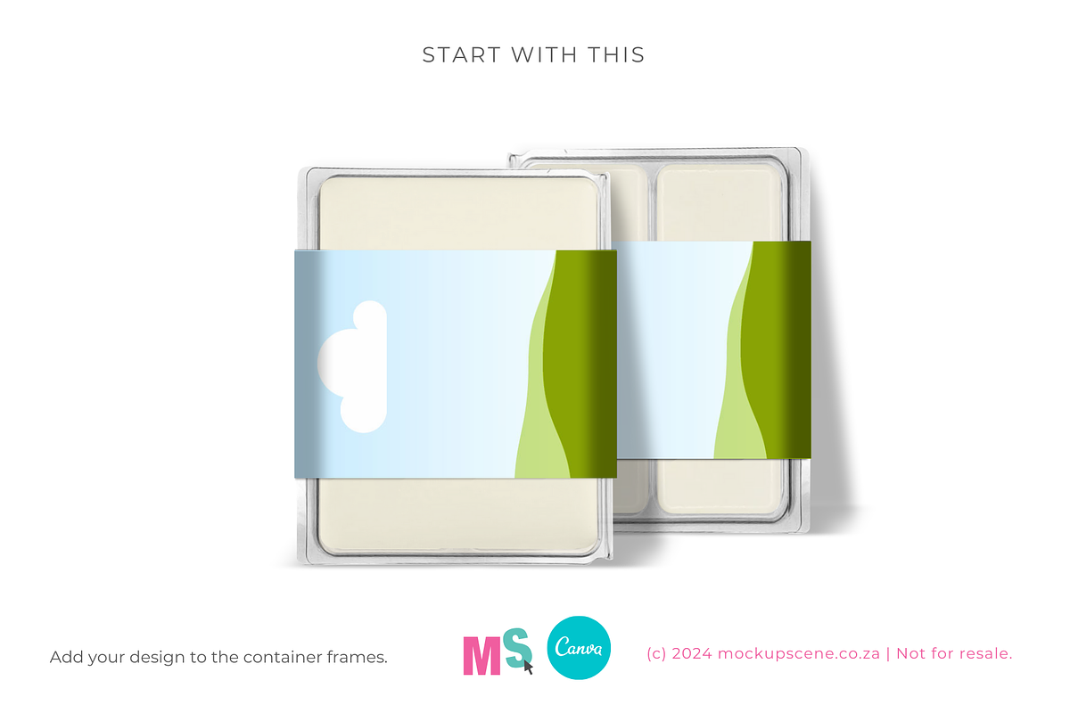 Wax Melts Canva Mockup Set - 6 piece, a Packaging Mockup by Mockup Scene (Photo 13 of 16)