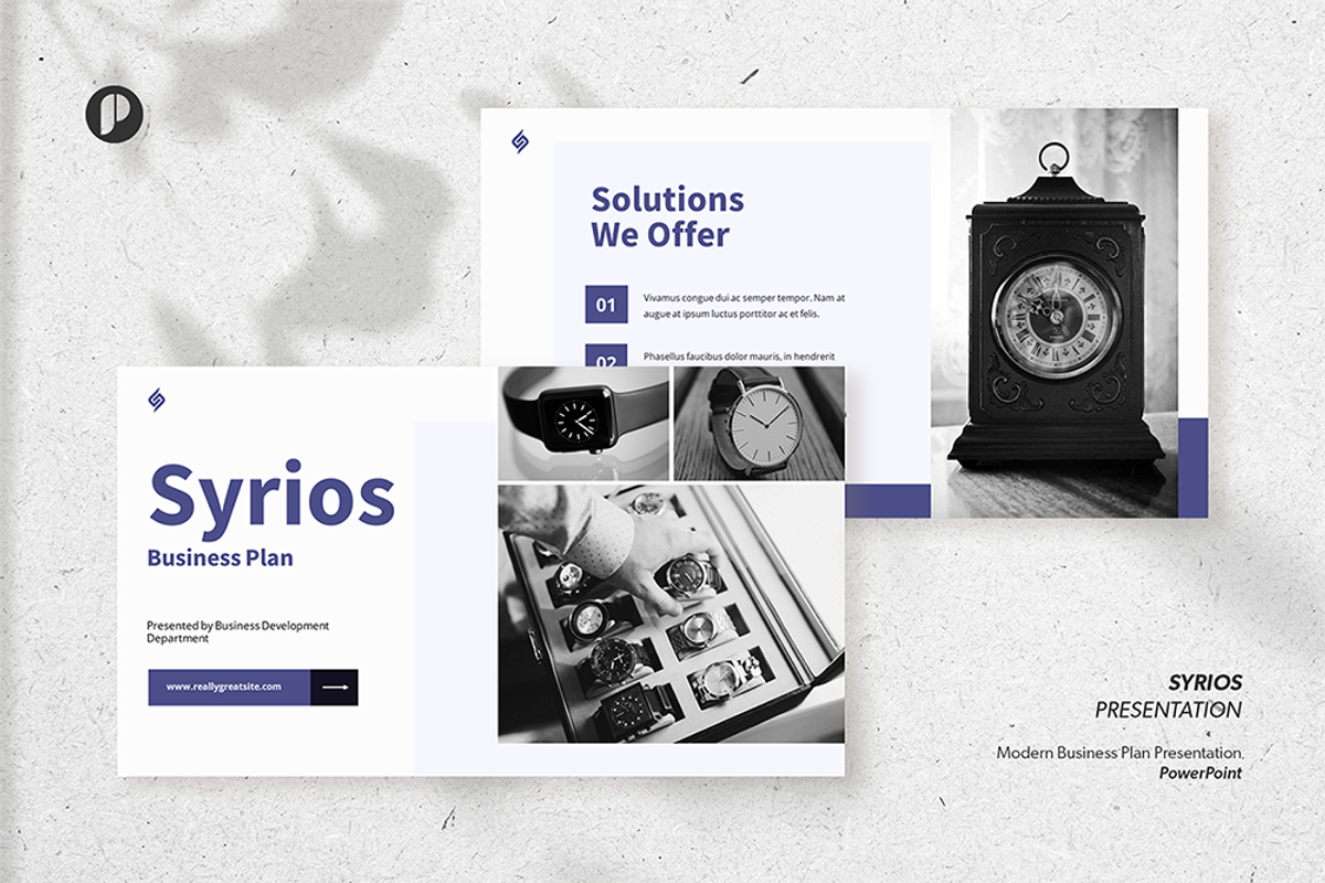 Modern business plan presentation, a Presentation Template by peterdraw (Photo 1 of 8)