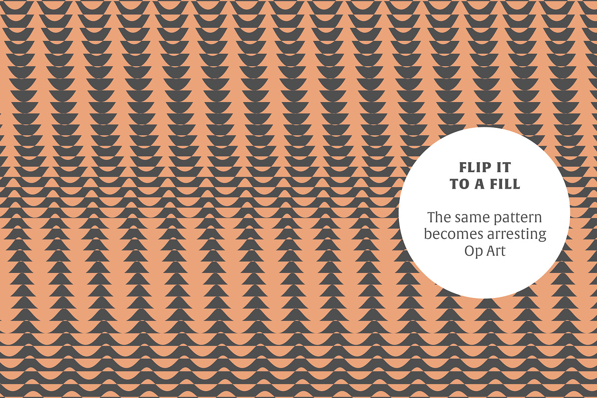 Waves Vol. 4 | 20 Vector Patterns, a Pattern Graphic by invisiblelayer (Photo 6 of 6)