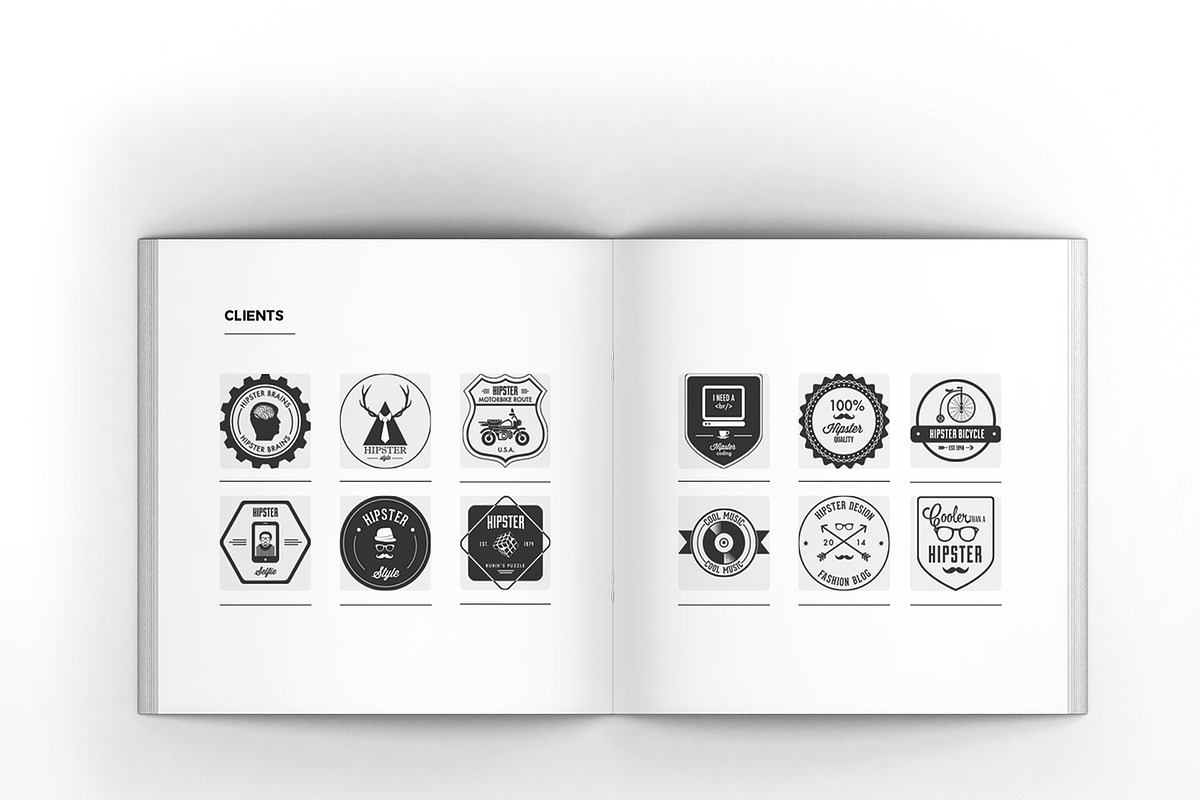 Portfolio Square Brochure, a Brochure Template by Incools Stokie (Photo 11 of 12)