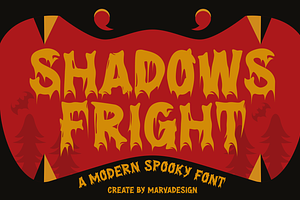 Shadows Fright Font