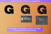 INKED Graphic Style & Text Effect, a Texture Graphic by Salty Sweet Creative (Thumbnail 4 of 7)