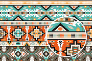 Geometric Boho Aztec Patterns, a Pattern Graphic by tomuato (Thumbnail 2 of 4)