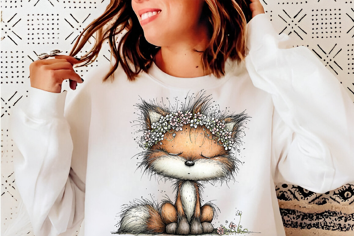 Whimsical woodland spring clipart, an Illustration by SinaCreation (Photo 8 of 11)