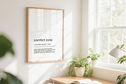 Comport Zone Definition Wall Art, a Decorative Illustration by YG STUDIO (Thumbnail 4 of 6)