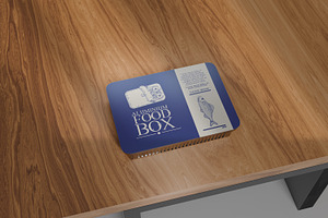 Alumunium Box Food Mockup