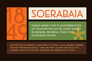Pabean Market, a Sans Serif Font by Nasir Udin (Thumbnail 6 of 13)