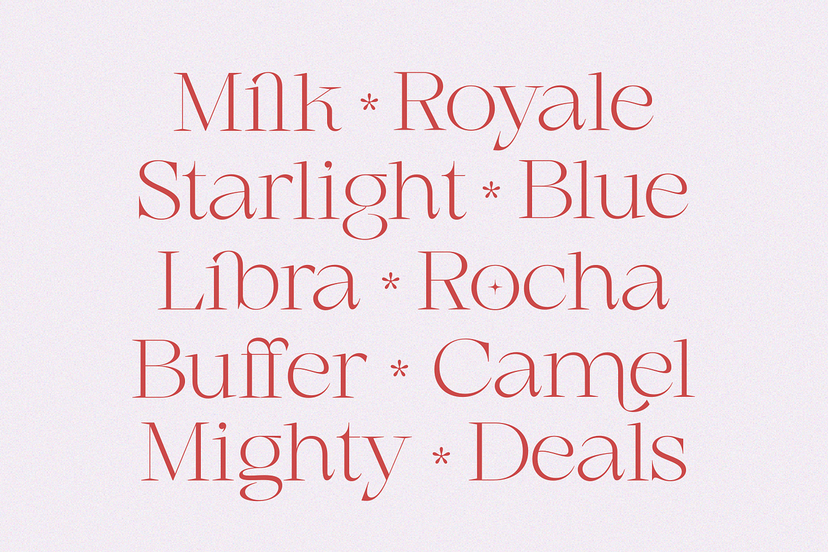 Marginal - A Modern Font, a Serif Font by zeenesia (Photo 9 of 18)