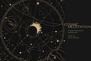 5 Vector space backgrounds, a Background Graphic by Nadia Murash (Thumbnail 3 of 7)