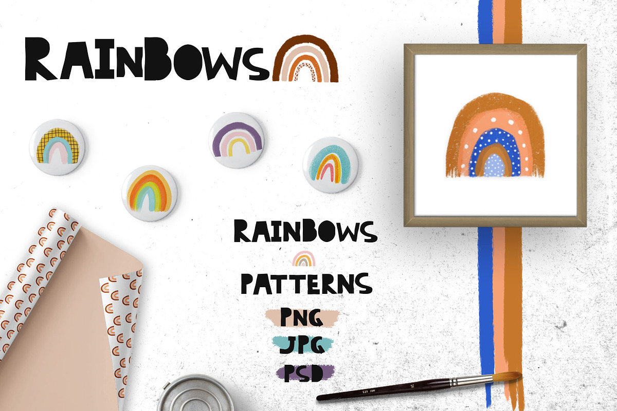 Rainbows, an Object Graphic by Viktoria Siarova (Photo 1 of 6)