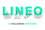 45 HALLOWEEN ICONS, an Icon by sharpnose (Thumbnail 1 of 6)