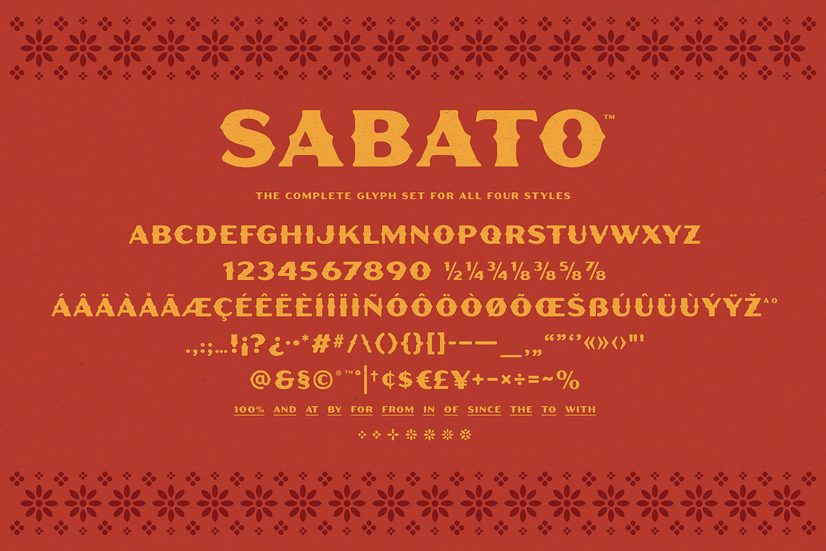 Sabato – Sans & Serif in Four Styles, a Serif Font by Komet & Flicker (Photo 12 of 12)
