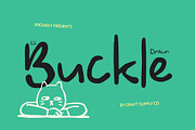 CS Buckle Drawn, a Handwritten Font by Craft Supply Co. (Thumbnail 1 of 8)
