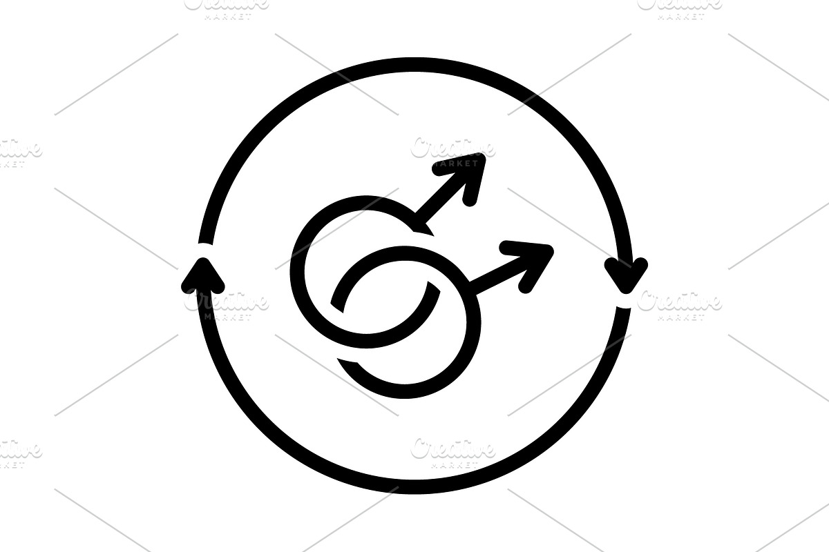 Twinks twins black icon, an Outline Icon by Creative priyanka