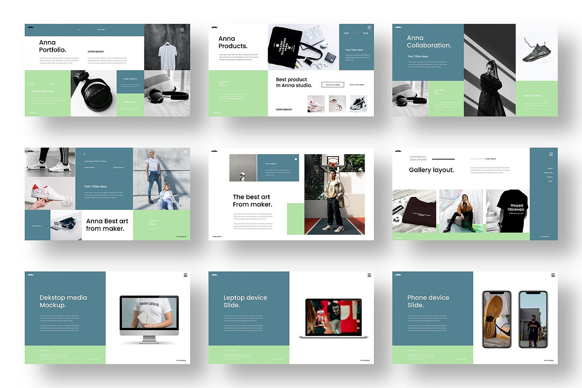 Anna – Business Keynote Template, a Presentation Template by Dens Creative Studio (Photo 4 of 6)