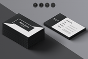 Business Card - Mark, a Business Card Template by 3Angle (Thumbnail 2 of 2)