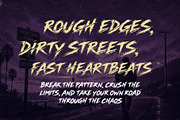 MoonSlash - Raw Cuts Typeface, a Handwritten Font by HypeWorksCo (Thumbnail 7 of 14)