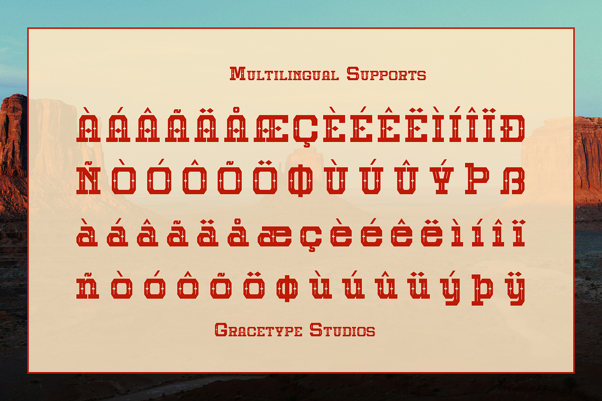 Mojave | Western Slab Serif, a Slab Serif Font by gracetype_studio (Photo 11 of 12)