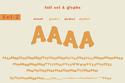 Wavy Stacked Bundle- Retro Font, a Serif Font by MaxArt Foundry (Thumbnail 3 of 14)