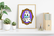 Halloween Cute Frame Clipart Bundle, an Illustration by Canvas Craft (Thumbnail 6 of 7)