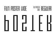 Film Poster Wide |3 fonts, a Sans Serif Font by Fontsphere (Thumbnail 1 of 3)