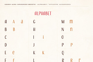 Adorn Sans Condensed Smooth