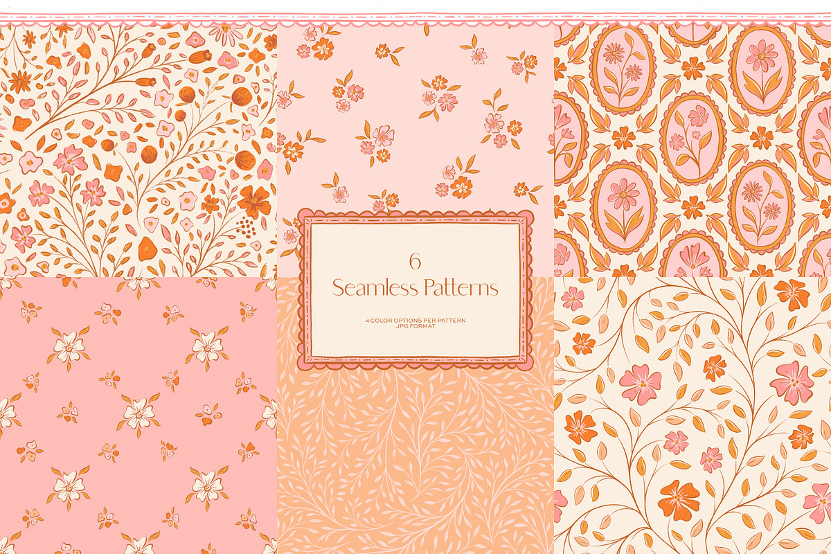 Wildflower Patterns & Illustrations, a Decorative Illustration by Eclectic Anthology (Photo 6 of 11)