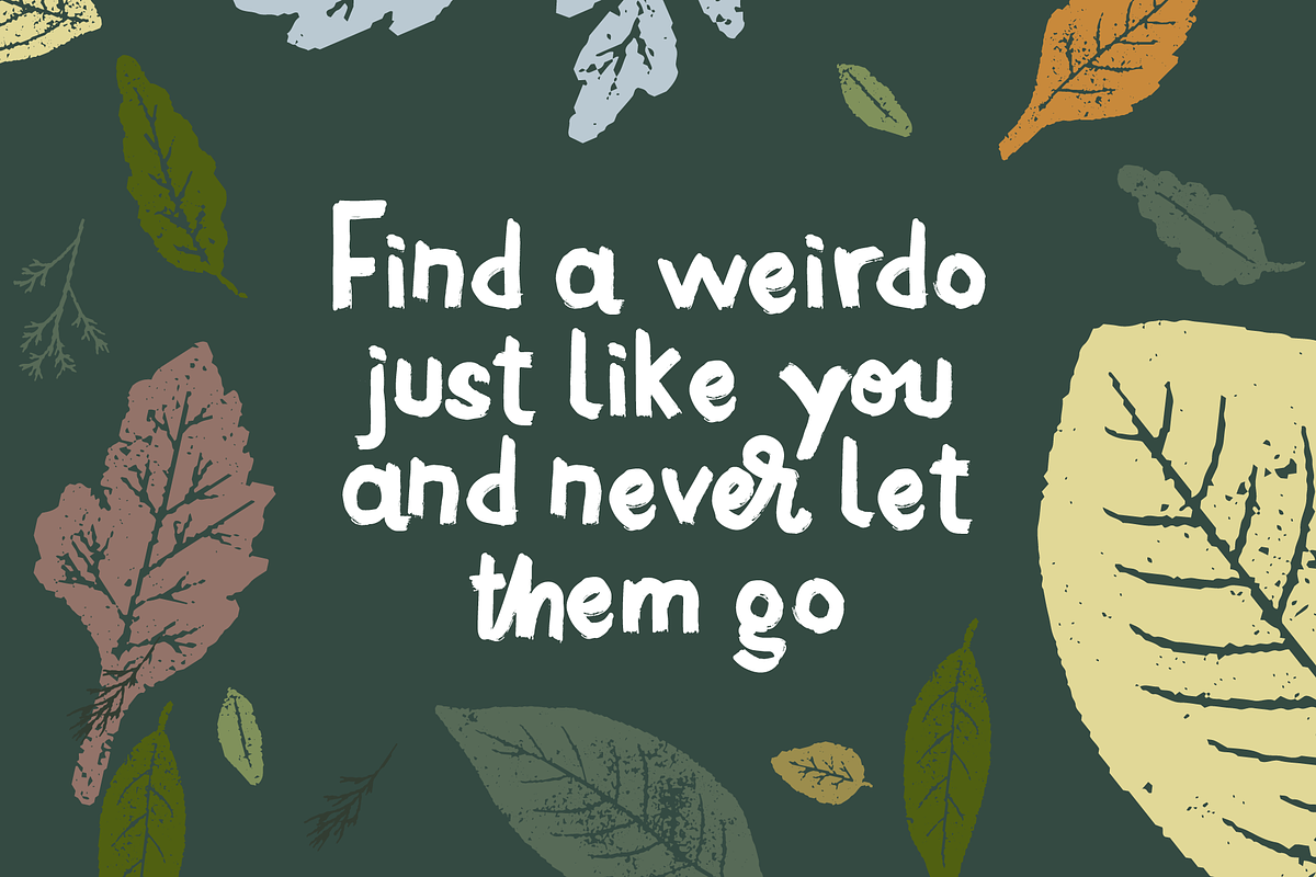 Herbs in Paradise, a Script Font by George Bourle (Photo 2 of 11)