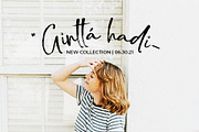 Pondang Brush, a Script Font by Realtype (Thumbnail 4 of 9)