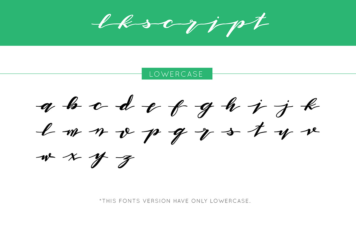 Laksamee Script Duo Font preview 5