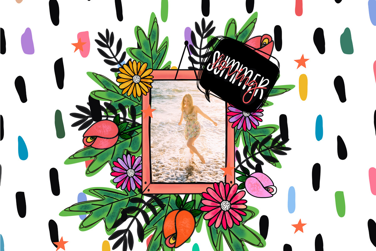 Tropical Leaves Stamps | Procreate, a Brush Add-On by OkayAnnie Designs (Photo 4 of 7)