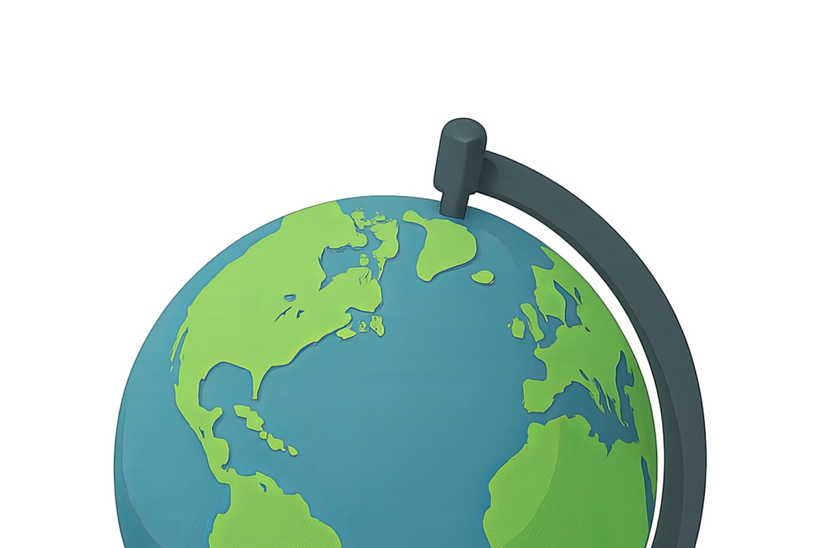 Globe on transparent background symb, an Illustration by Dvoevnore photos