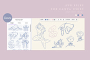 Mermaidcore aesthetic clipart set, a Seasonal Illustration by Cute Atelier (Thumbnail 14 of 15)