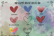 Procreate Mark Making Brushes Set 1, a Brushes & More by Soaring Bird Designs (Thumbnail 3 of 6)