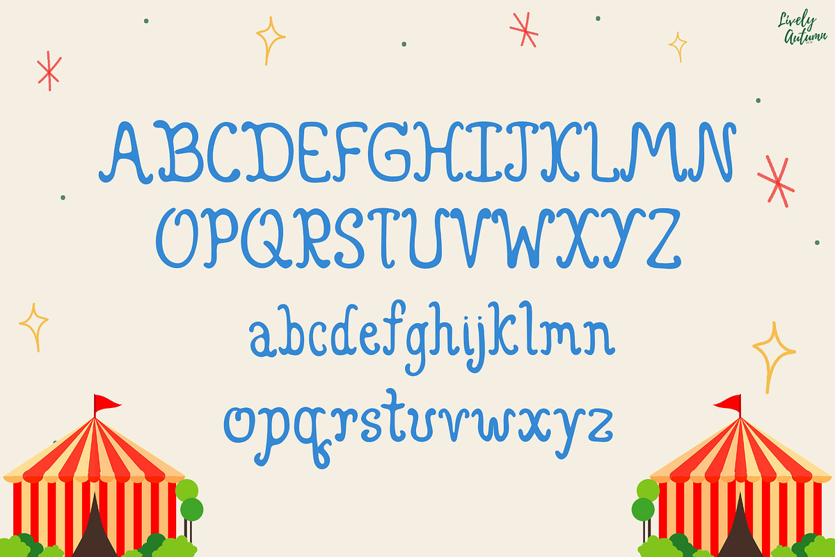 Festive | Handwriting Font, a Handwritten Font by LivelyAutumn11.11 (Photo 2 of 5)