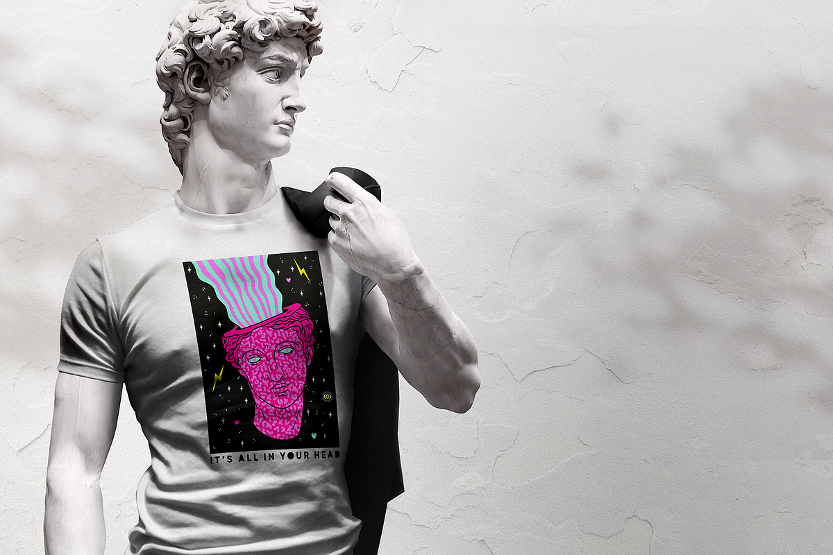Acid Psychedelic Ancient Aesthetic, an Illustration by Martyshova (Photo 8 of 10)