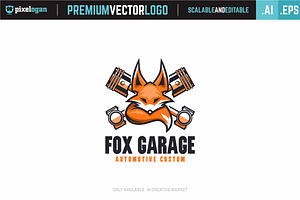 Fox Garage Logo