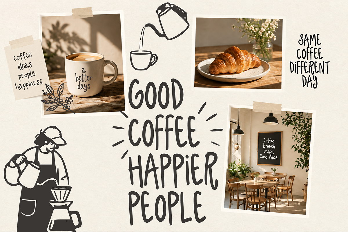 Sunday Brew Handwritten Font, a Handwritten Font by cocodesign (Photo 8 of 8)