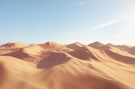 Captivating view of endless sand dun, a Photo by Iftikhar Alam