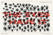 104 Hand-Drawn Eyes, an Illustration by Lower Westside Print Shop (Thumbnail 1 of 5)