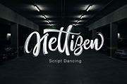 NETTIZEN - Script Dancing, a Script Font by Olexstudio (Thumbnail 1 of 8)