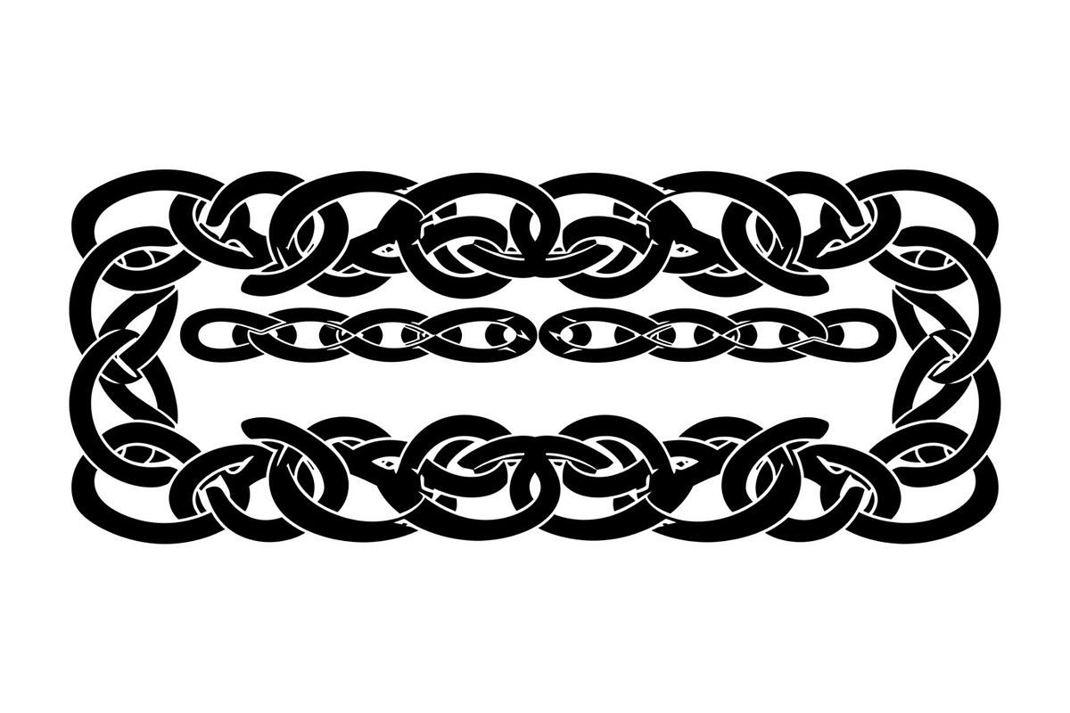 Chain Border Frame SVG Bundle, an Illustration by Designs_River (Photo 15 of 31)
