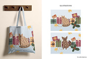 Christmas Winter City Illustrations, a Seasonal Illustration by LyubovZaytseva (Thumbnail 5 of 11)