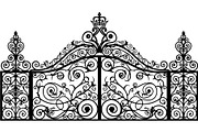 Elegant Ornamental Wrought Iron, a Graphic by Designer_Momina (Thumbnail 9 of 20)