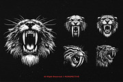 10 Bundle Dark Art Sabertooth, an Illustration by Morspective (Thumbnail 3 of 7)
