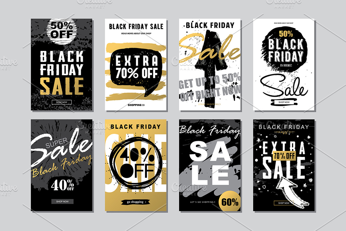 Black Friday Banners Templates, a Graphic by GalaStudio (Photo 5 of 5)