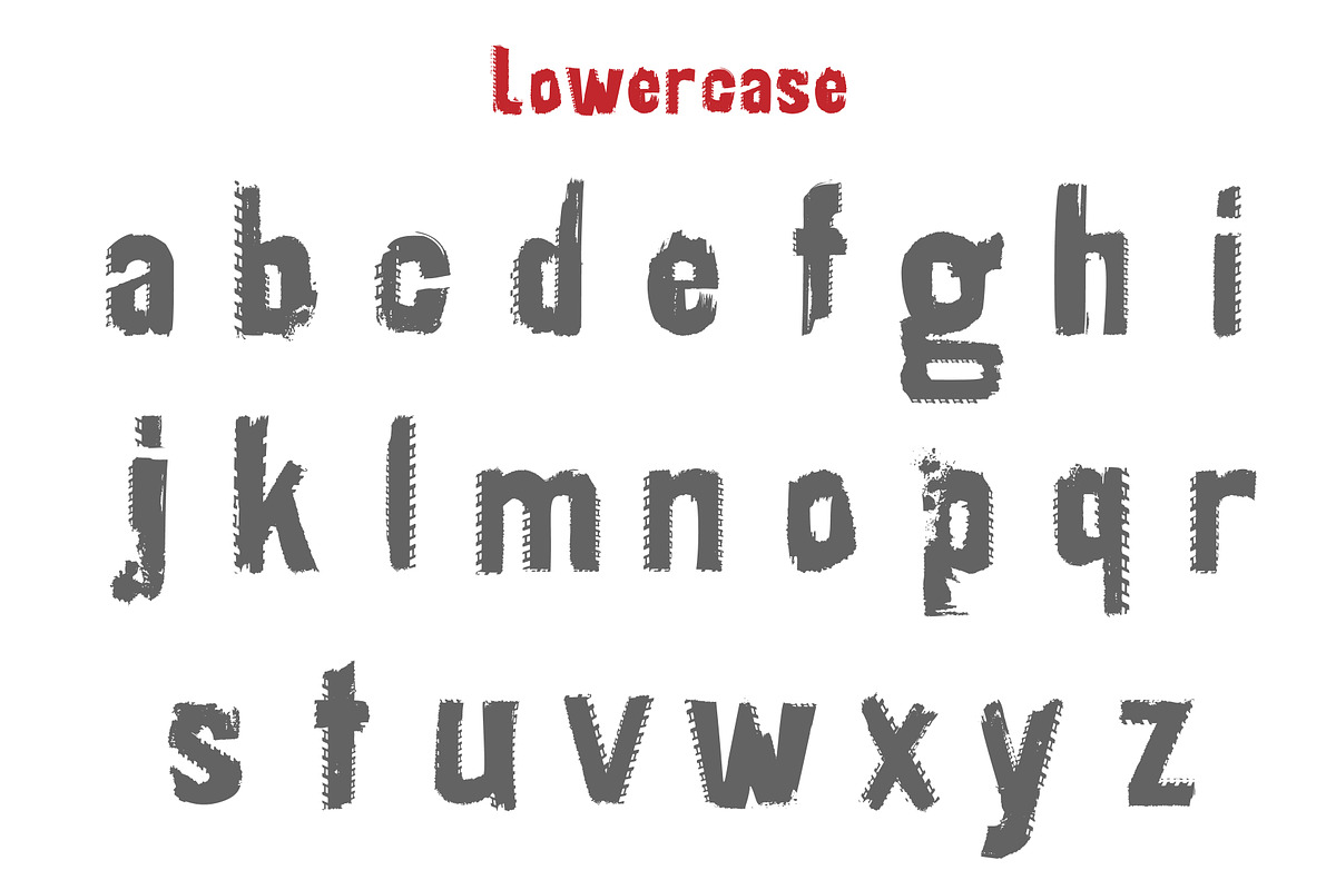 Off Road Font preview 4