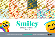 Smiley Emoji Patterns by JoyPixels®, a Pattern Graphic by joypixels (Thumbnail 1 of 13)